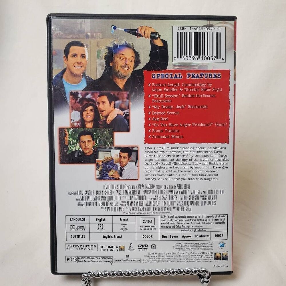 Anger Management [DVD] - Picture 3 of 3